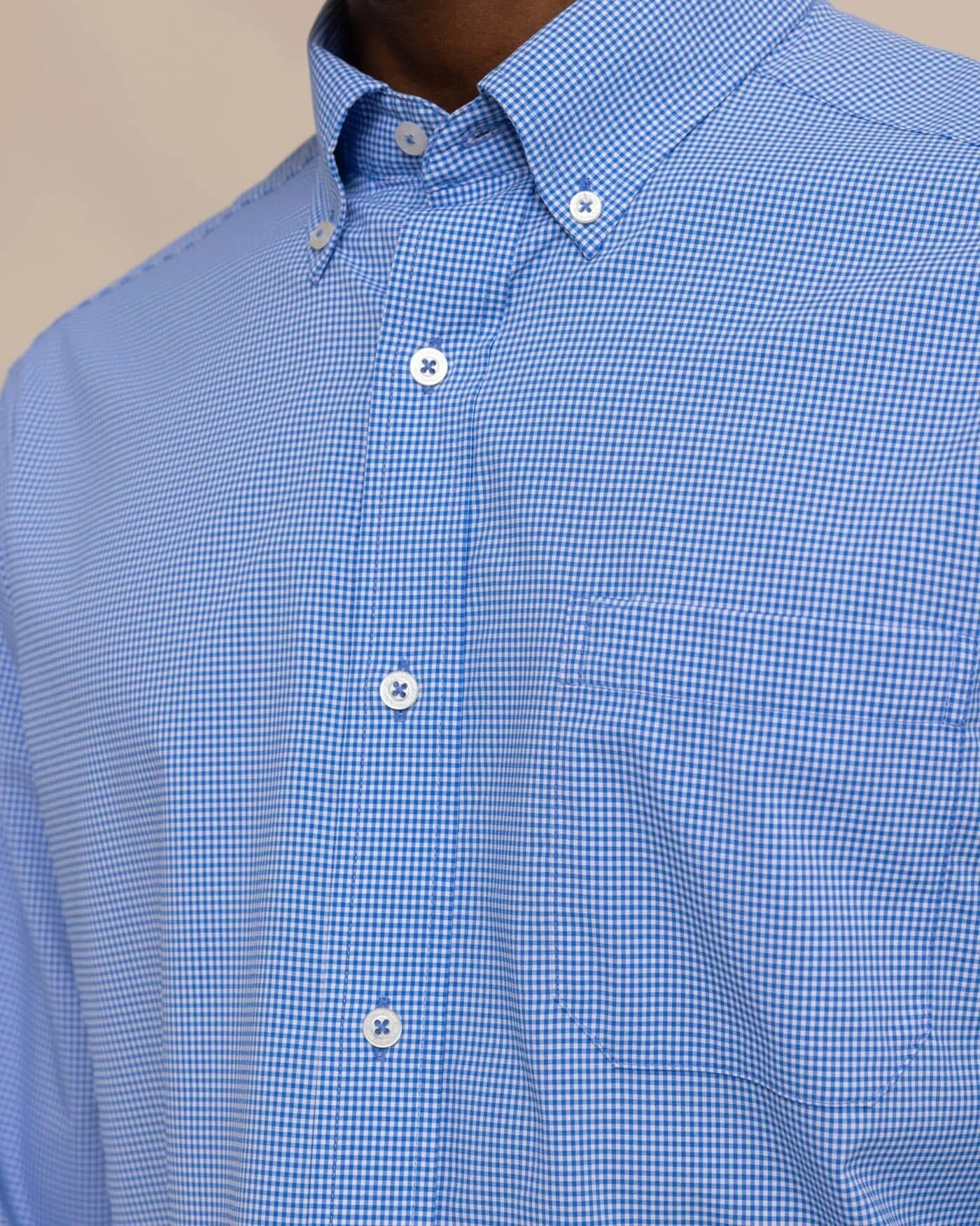 Micro Gingham brrr°® Intercoastal Sport Shirt