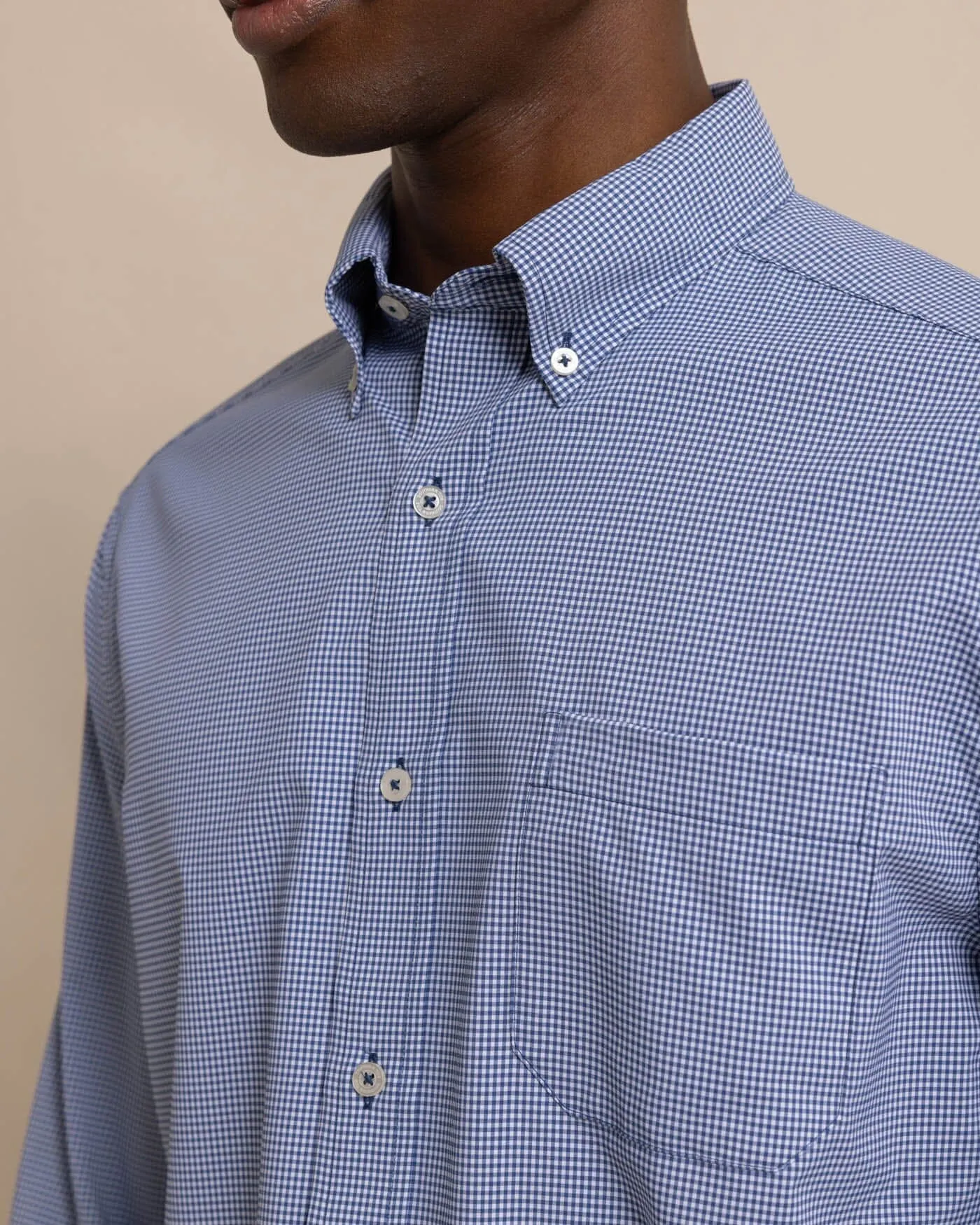 Micro Gingham brrr°® Intercoastal Sport Shirt