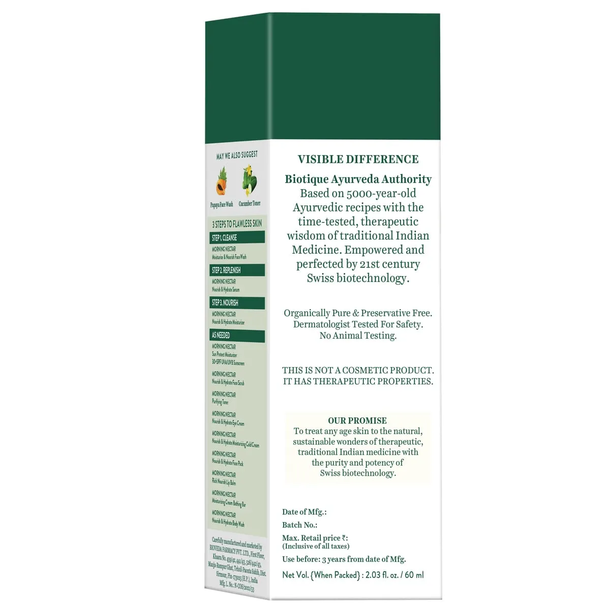 MORNING NECTAR Nourish & Hydrate Moisturizer