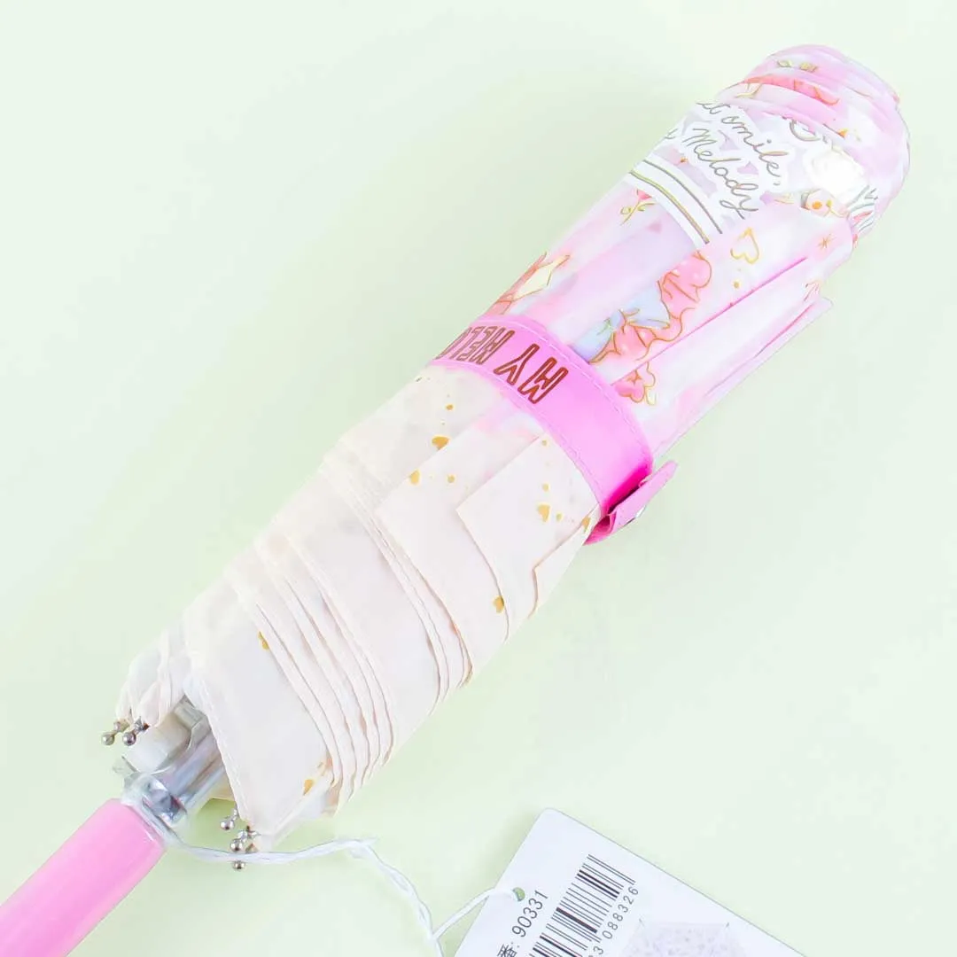 My Melody Lovely Bows Portable Foldable Umbrella