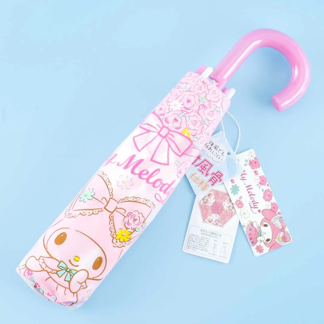 My Melody Spring Blooms Portable Foldable Umbrella