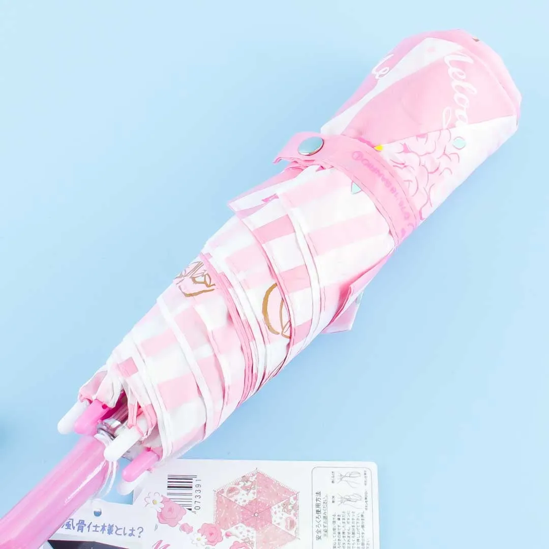 My Melody Spring Blooms Portable Foldable Umbrella