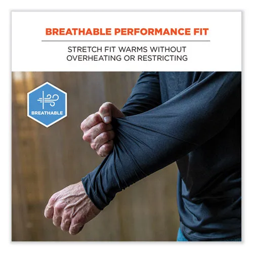 N-ferno 6436 Long Sleeve Lightweight Base Layer Shirt, 2x-large, Black, Ships In 1-3 Business Days
