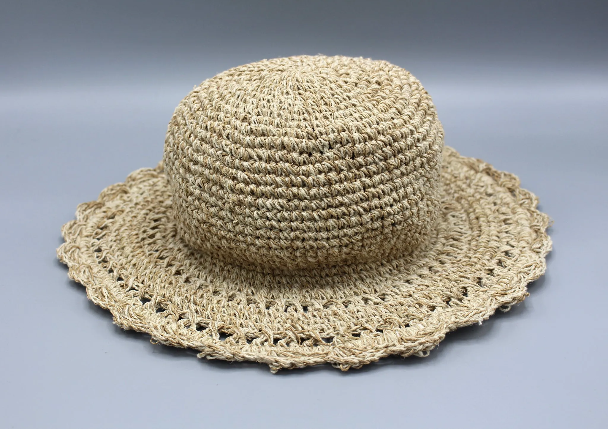 Natural Travel Summer Hemp Hat