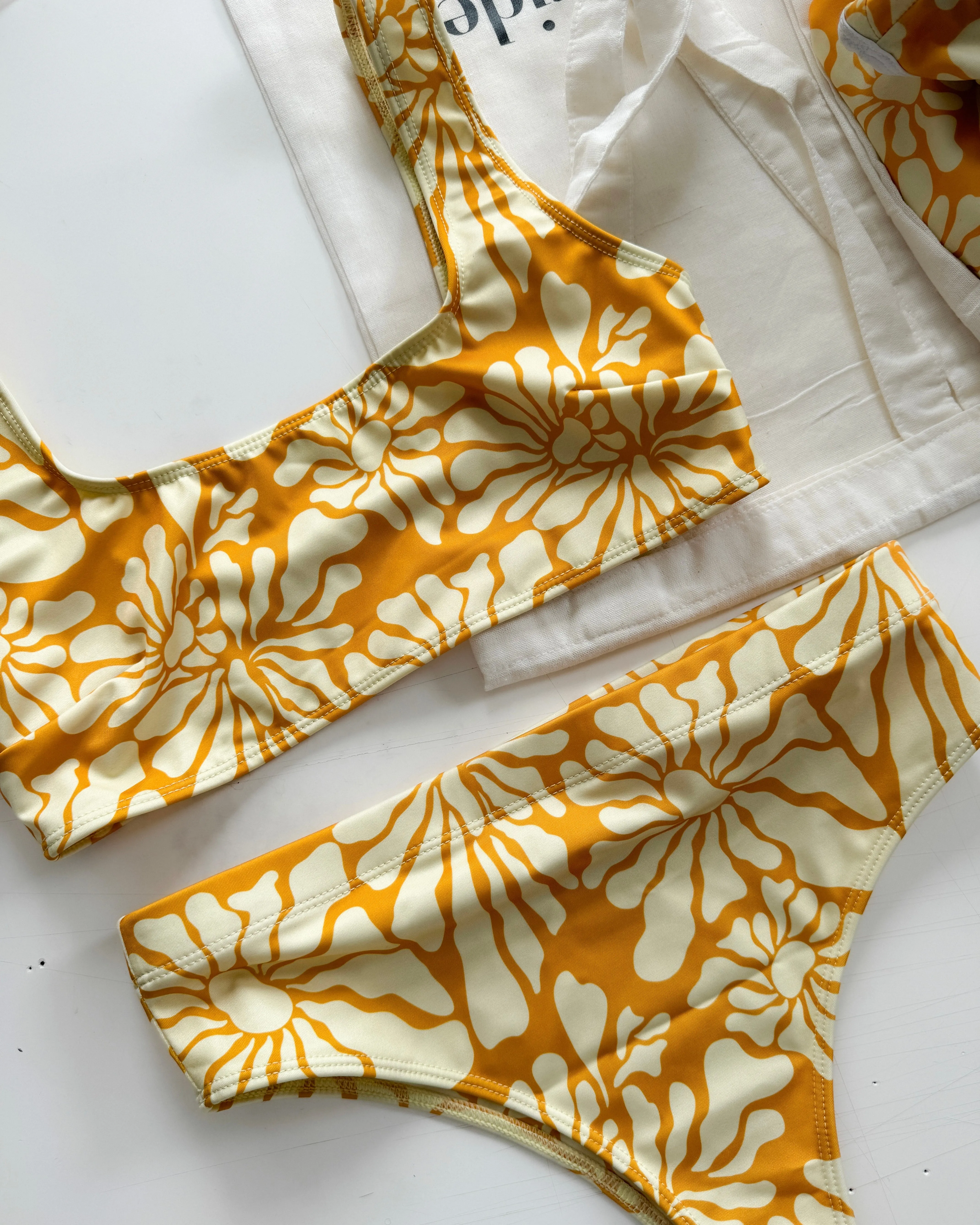 Noserider Surf Bikini Bottom in Sun Kissed