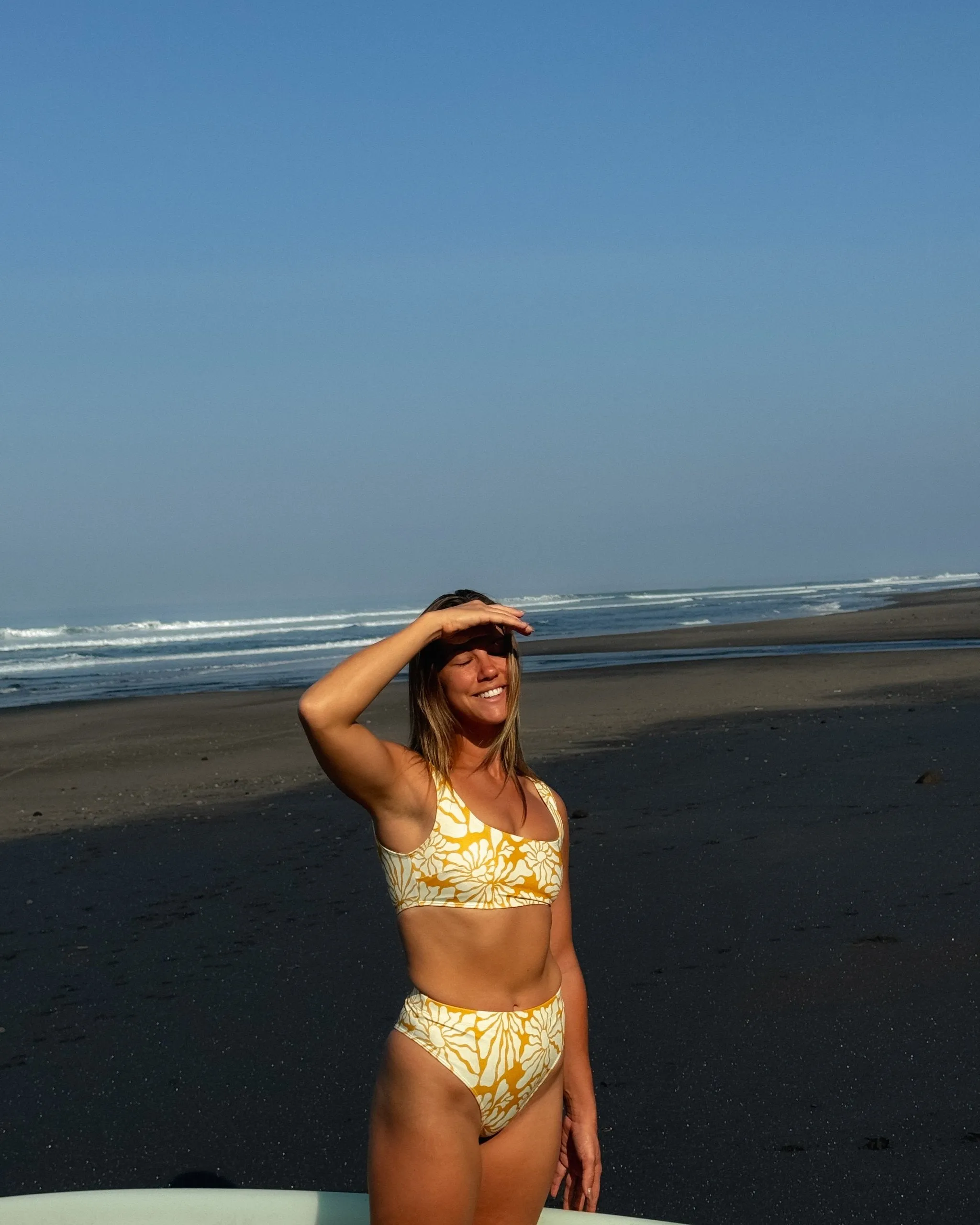 Noserider Surf Bikini Bottom in Sun Kissed