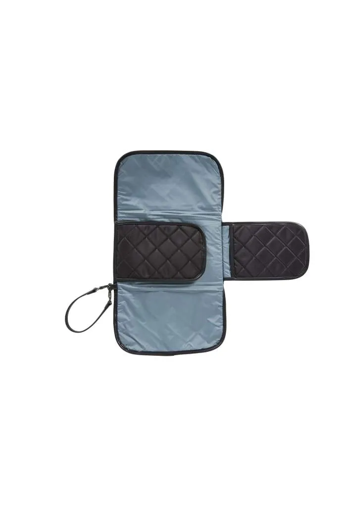 OiOi Change Clutch - Black Quilt