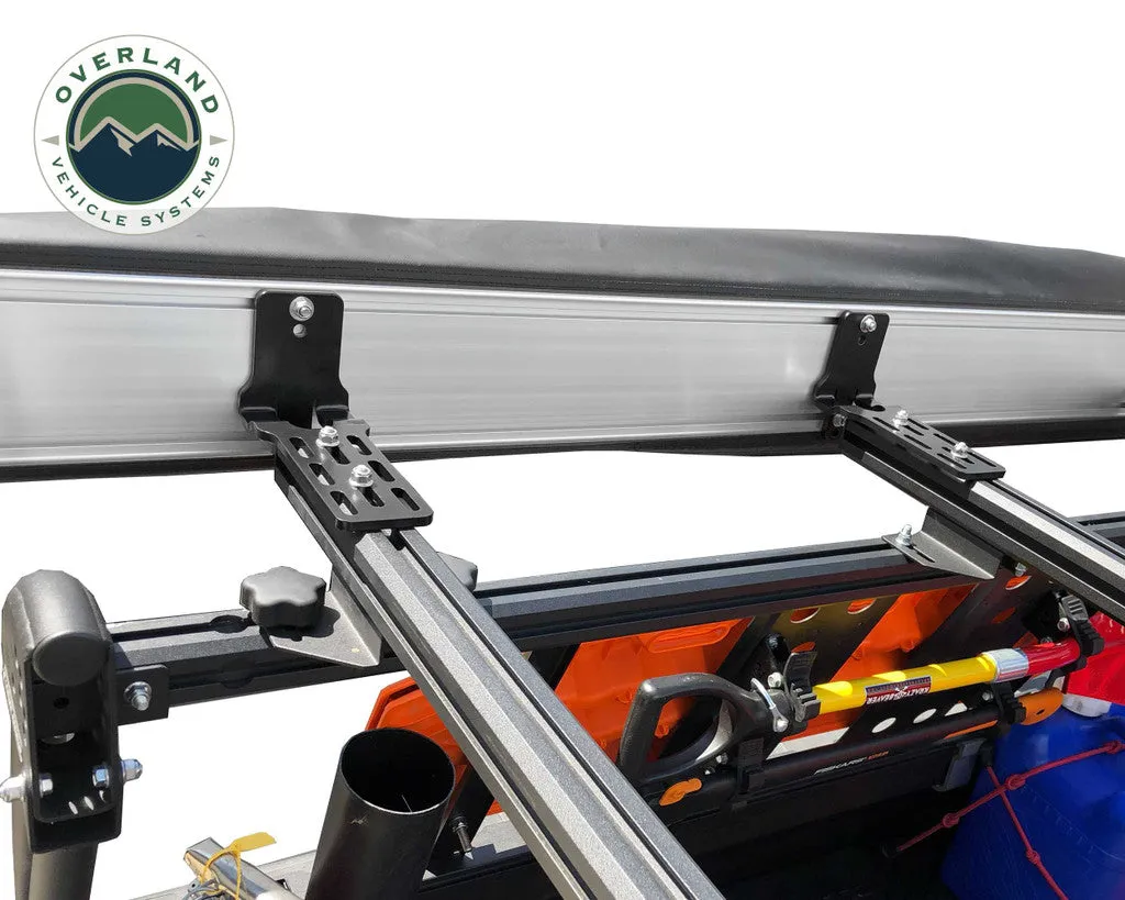 OVERLAND VEHICLE SYSTEMS | Nomadic Awning 270 Awning & Wall 1, 2, & 3, Mounting Brackets Passenger Side (19549907)