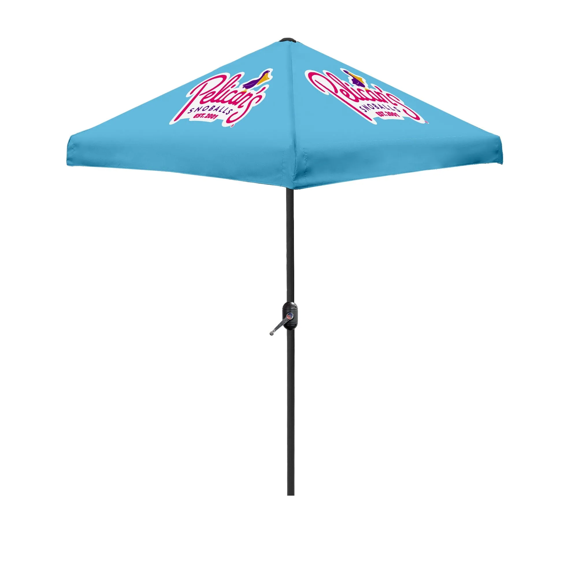 Pelican's Snoballs Small Market Umbrella (4-Panel)