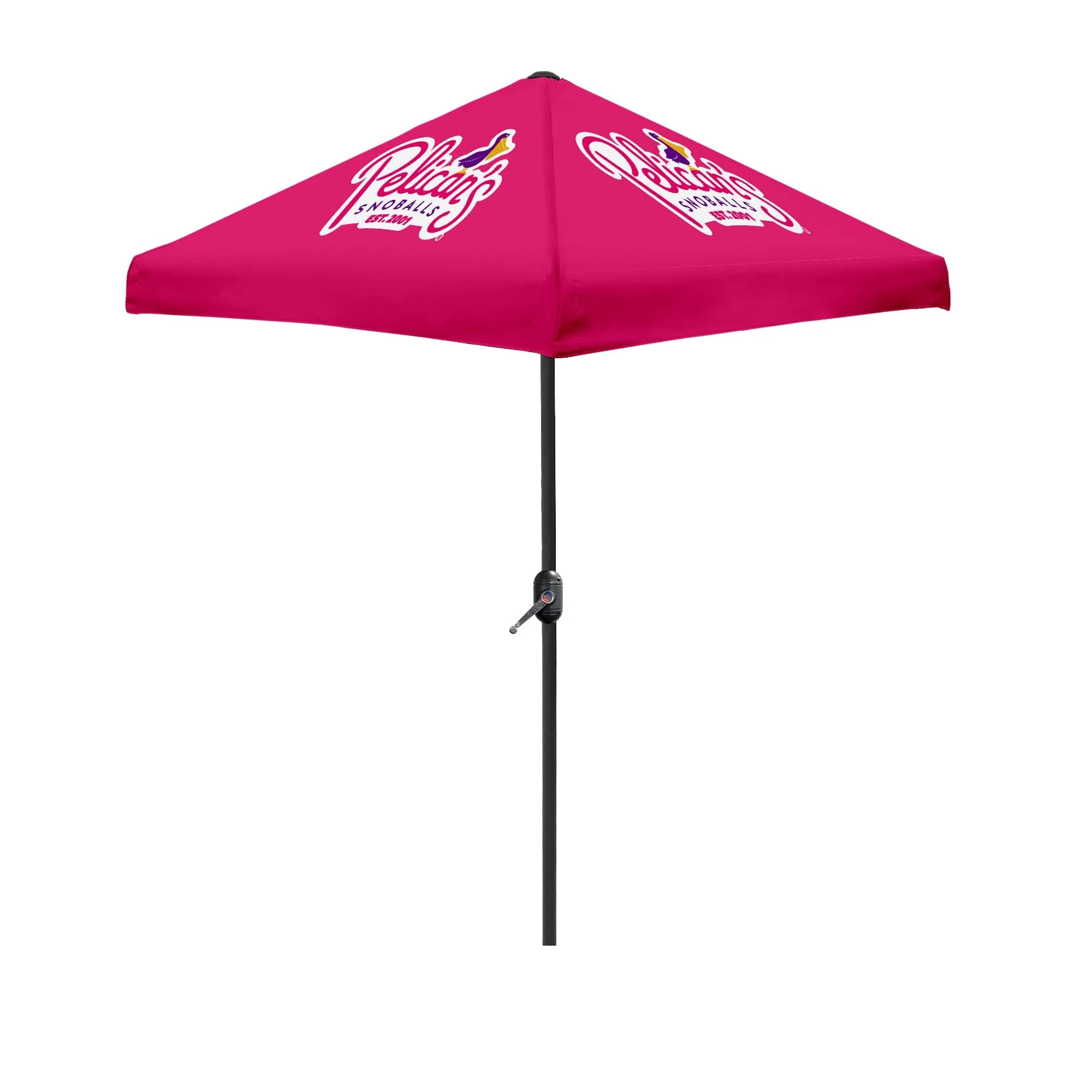 Pelican's Snoballs Small Market Umbrella (4-Panel)
