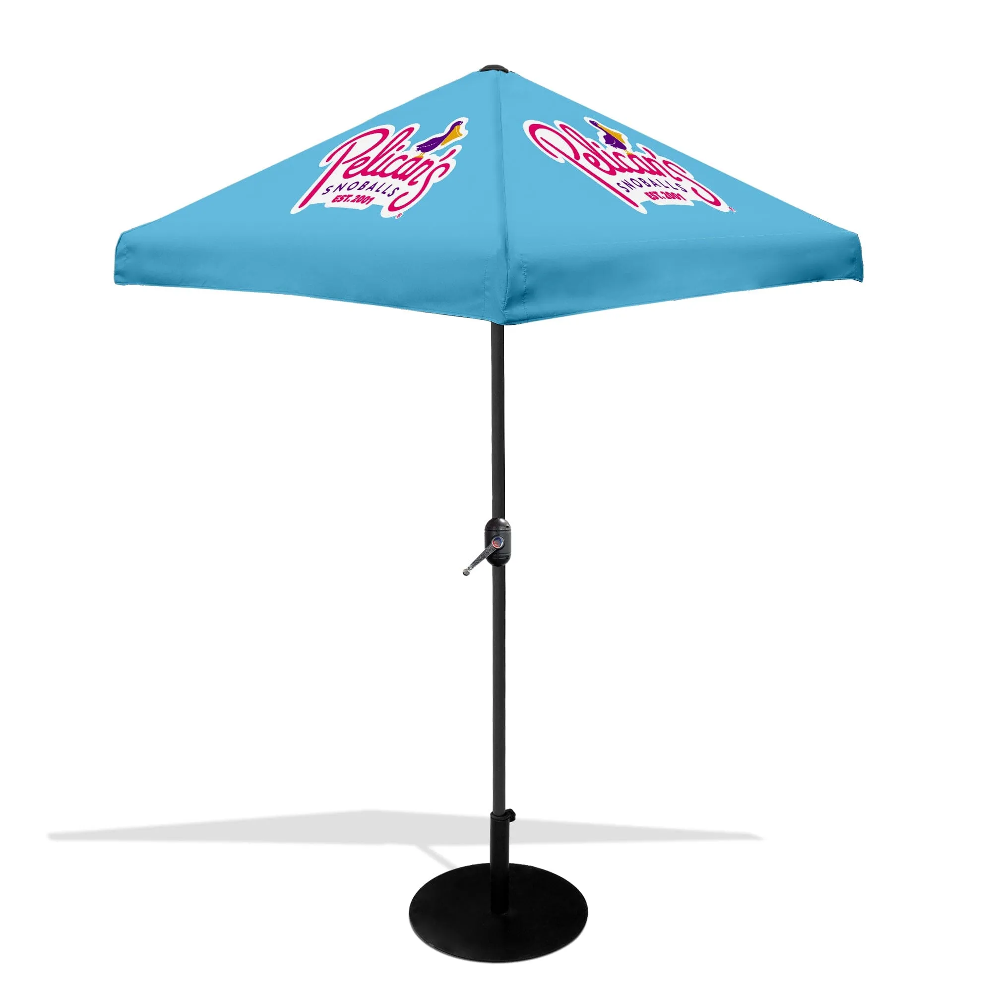 Pelican's Snoballs Small Market Umbrella (4-Panel)