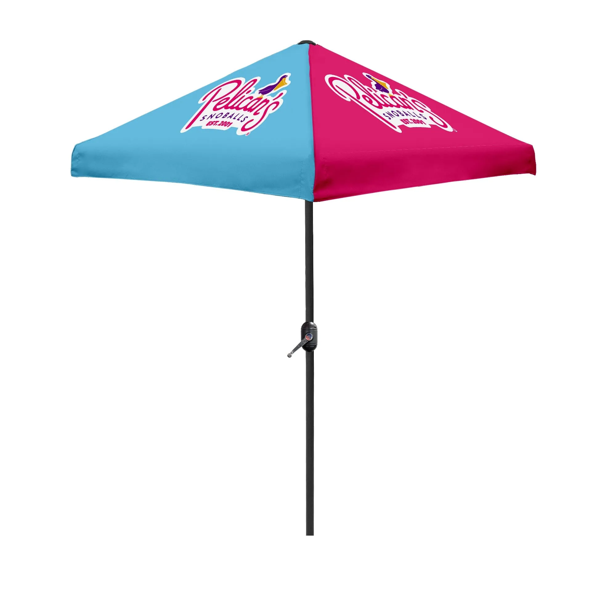 Pelican's Snoballs Small Market Umbrella (4-Panel)