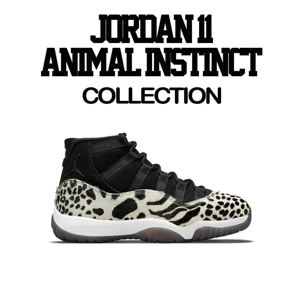 Retro 11 Animal Instinct Lover Hoody