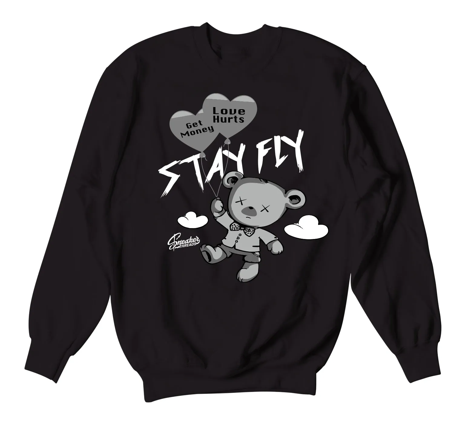 Retro 11 Cool Grey Money Over Love Sweater