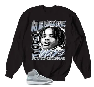 Retro 2 Cool Grey Nineties Sweater