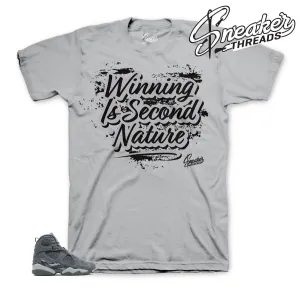 Retro 8 Cool Grey Second Nature Shirt