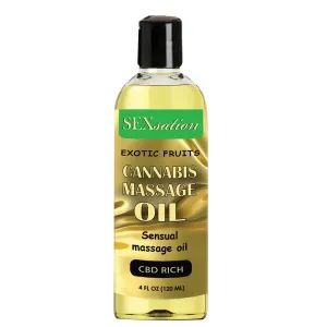 Sexsation Cannabis Oil 4oz. - Exotic Fruit