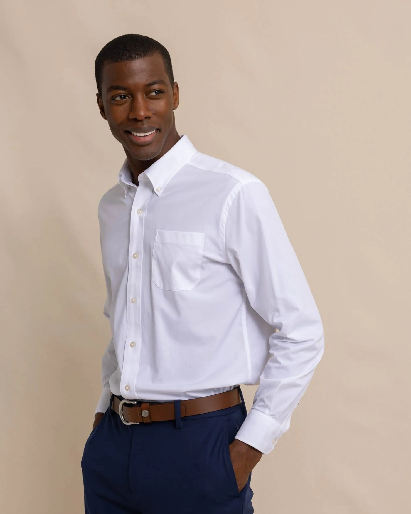 Solid brrr°® Intercoastal Performance Sport Shirt