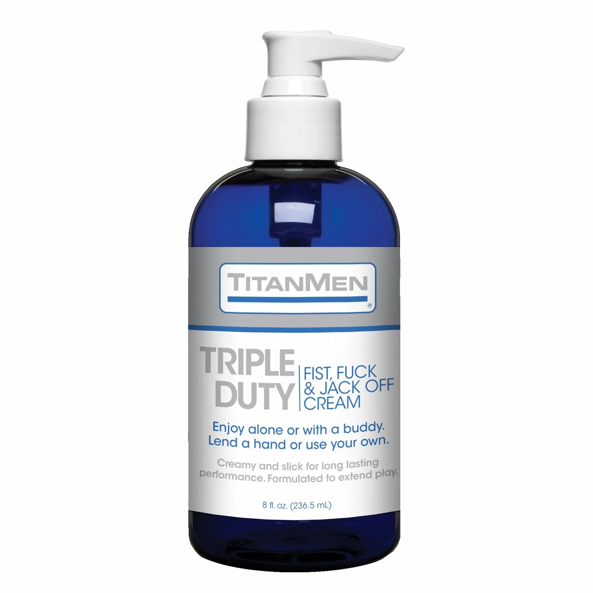 Titanmen Triple Duty Fist Fuck & Jack Off Crm 8 Oz.