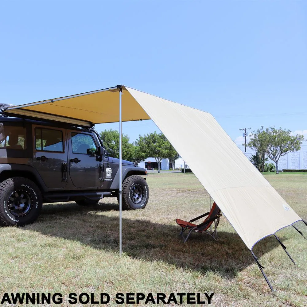 TUFF STUFF | Awning Shade Wall 6.5' X 8