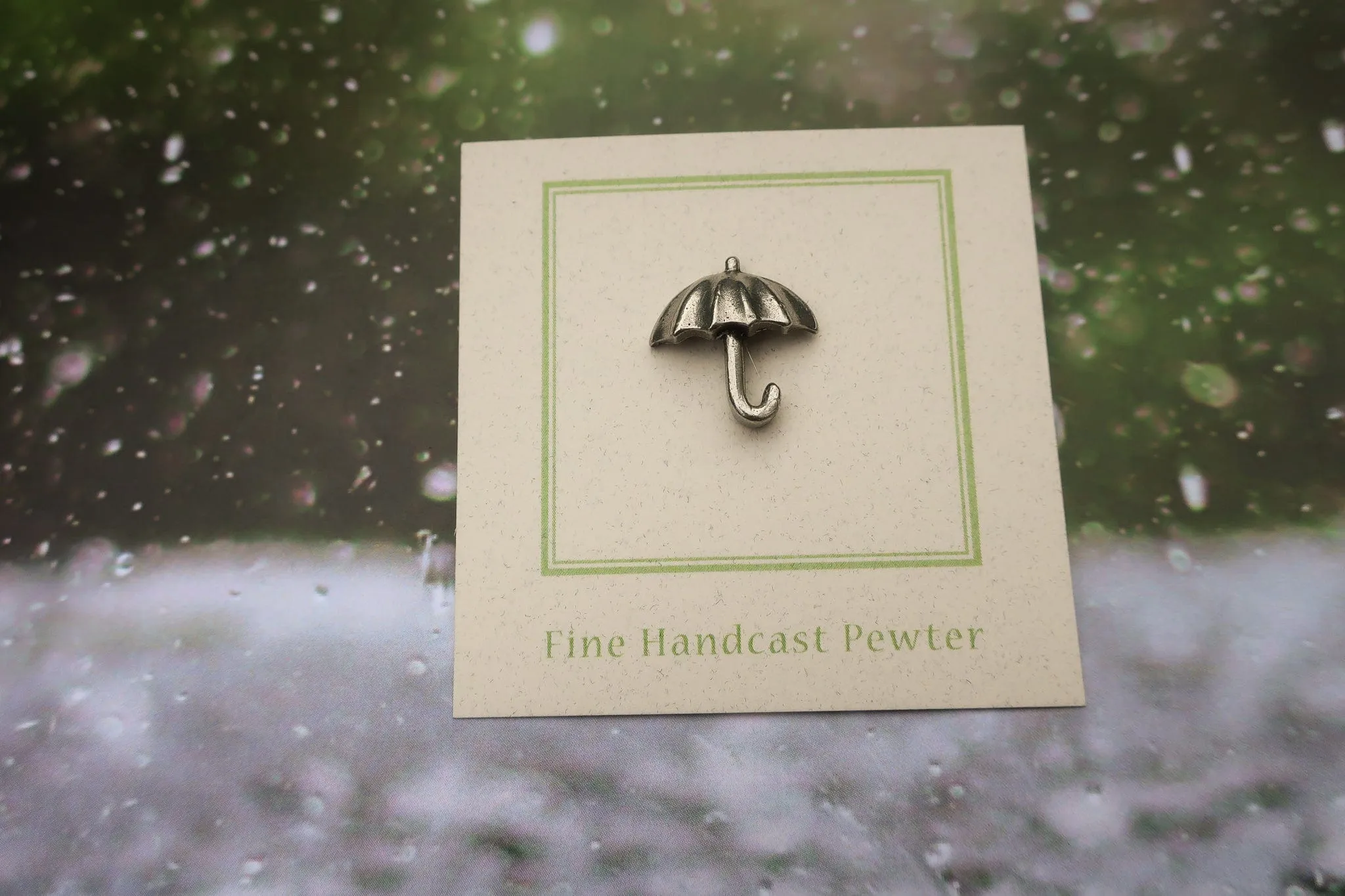 Umbrella Lapel Pin