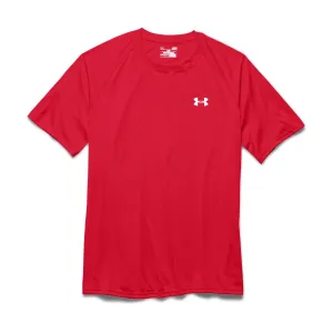 Under Armour Men's Red/White Tech Short Sleeve T-Shirt