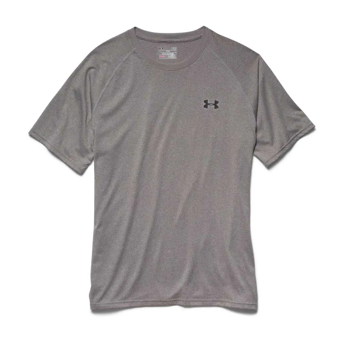 Under Armour Men's True Grey Heather/Black Tech Short Sleeve T-Shirt