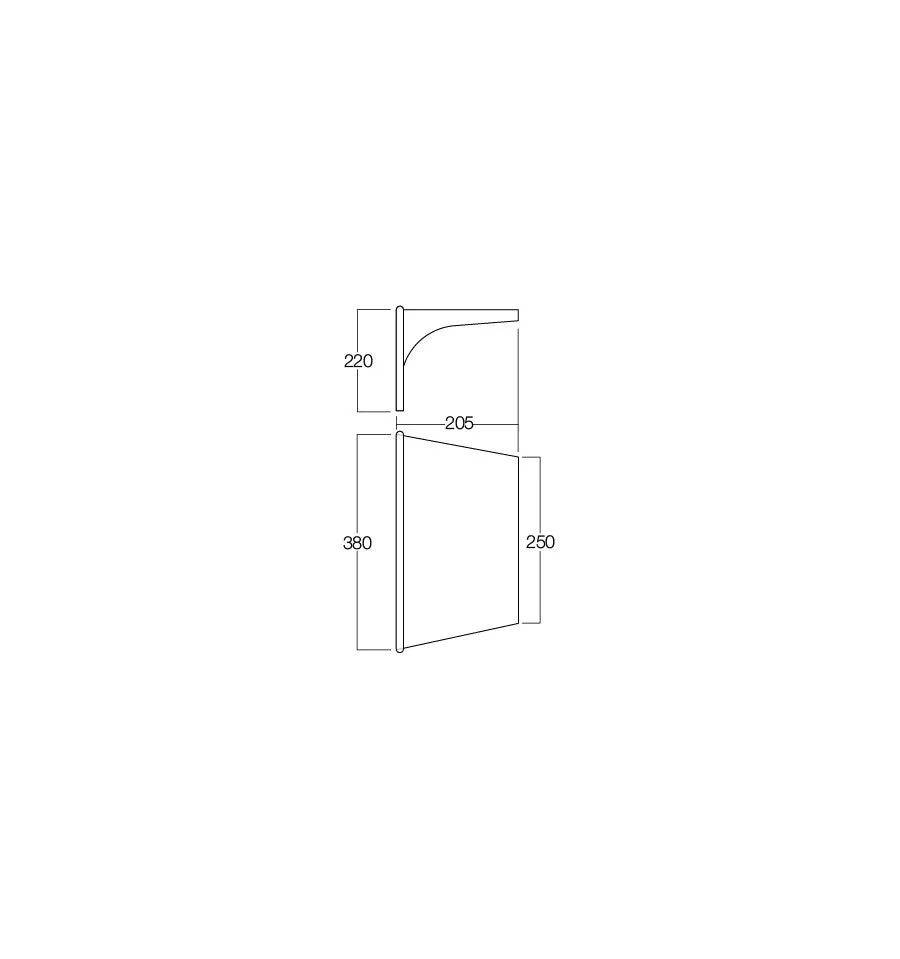 Vango AirBeam Sky Canopy for Caravan & Motorhomes 2.5M