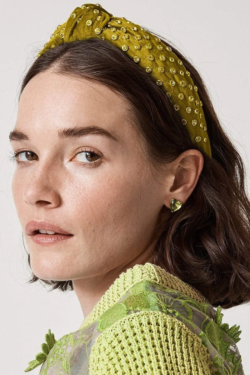 Velvet Crystal Headband
