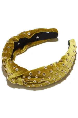 Velvet Crystal Headband