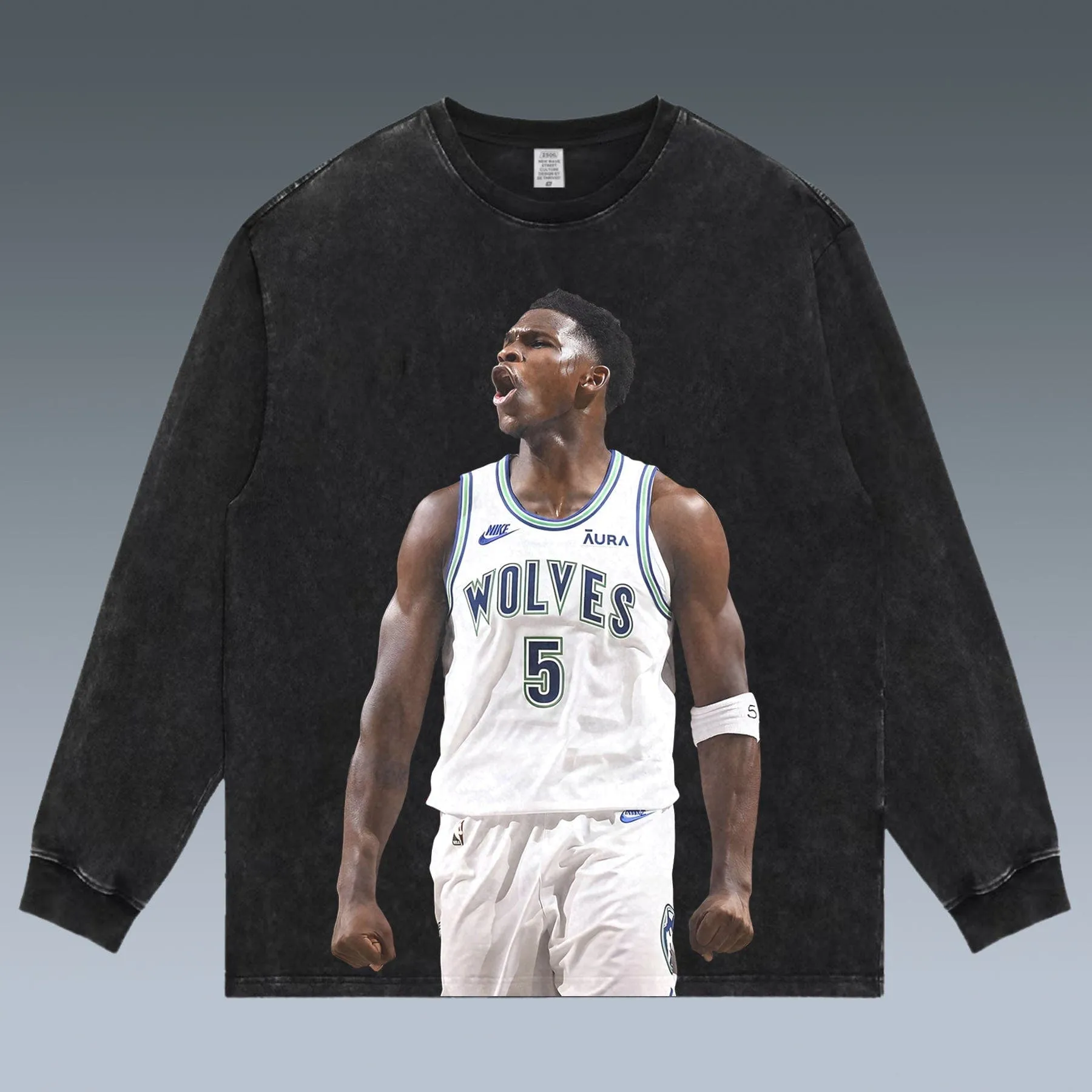 VINTAGE LONG SLEEVE TEE |  ANTHONY EDWARDS 4.24