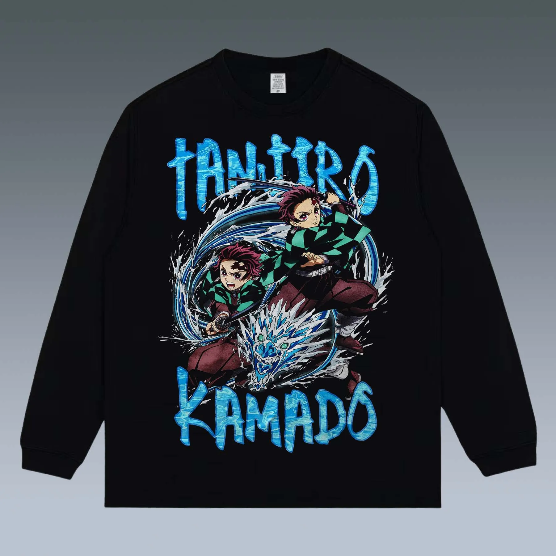 VINTAGE LONG SLEEVE TEE |  KAMADO TANJIRO