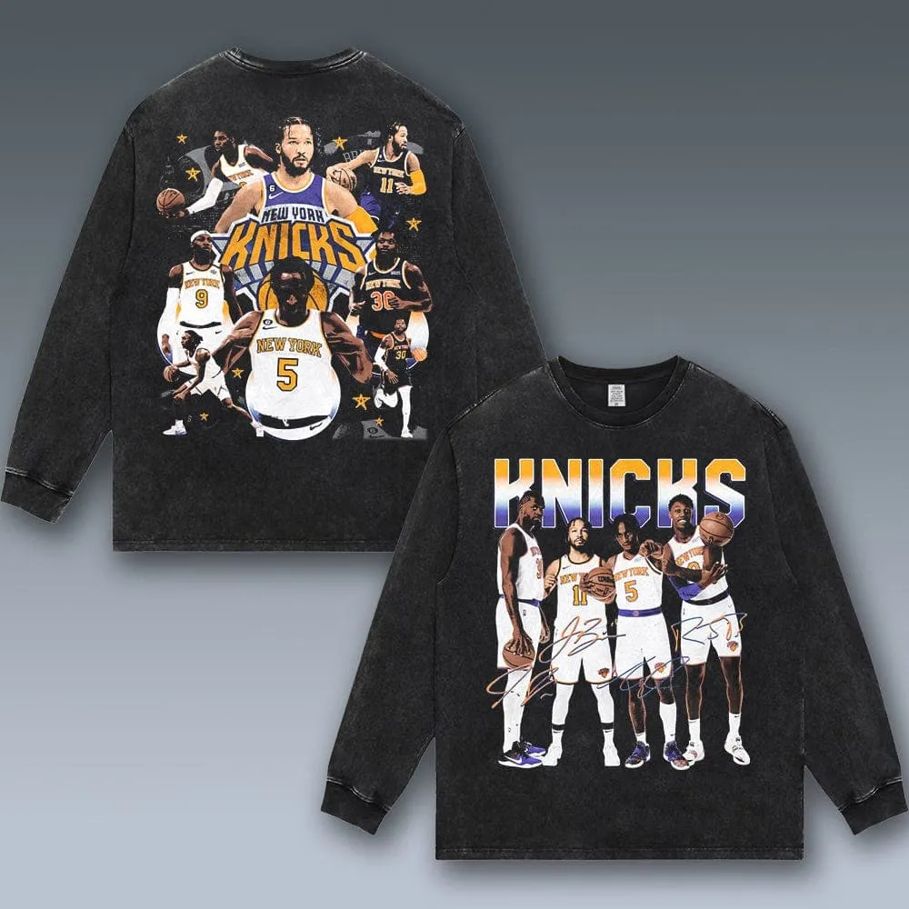 VINTAGE LONG SLEEVE TEE |  KNICKS
