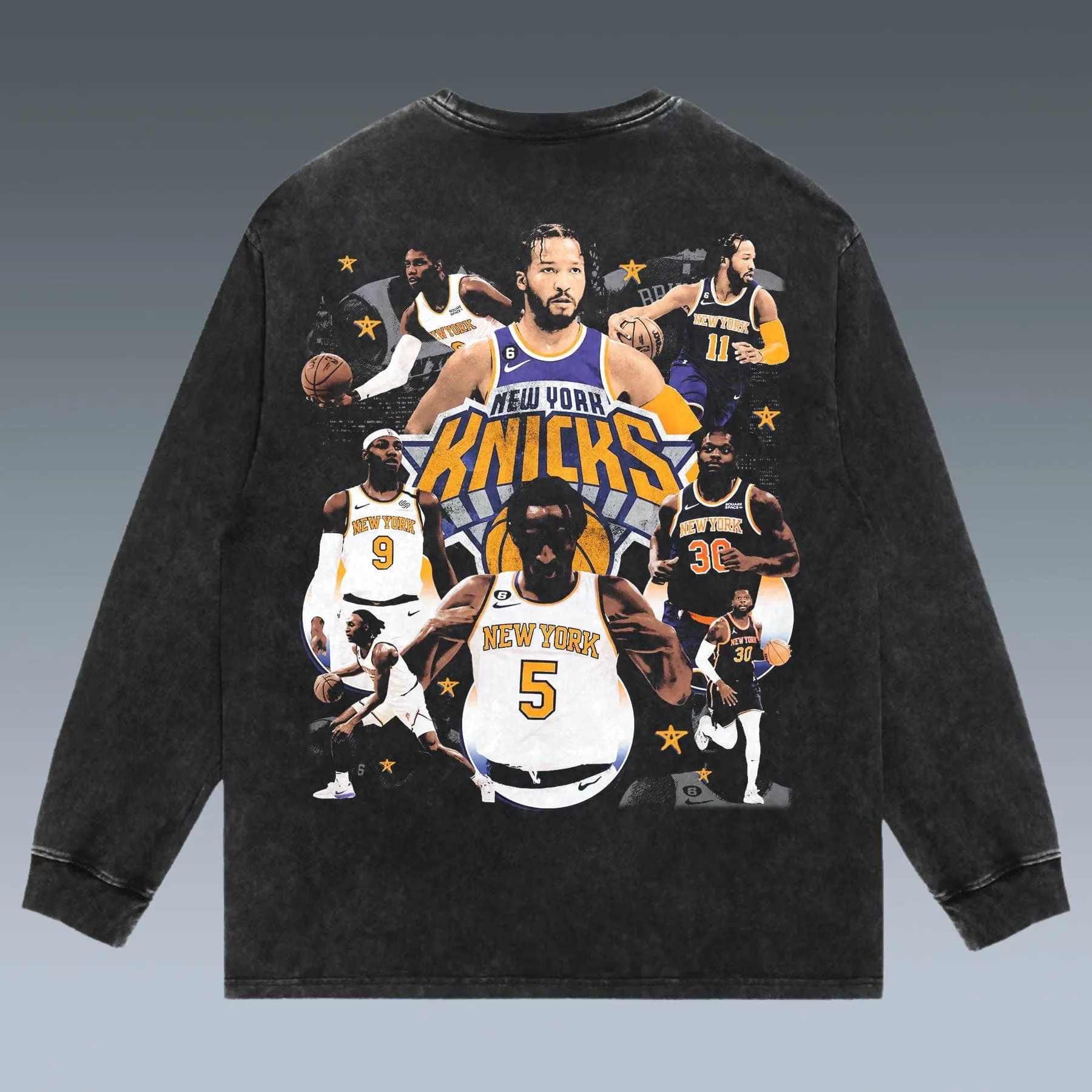 VINTAGE LONG SLEEVE TEE |  KNICKS