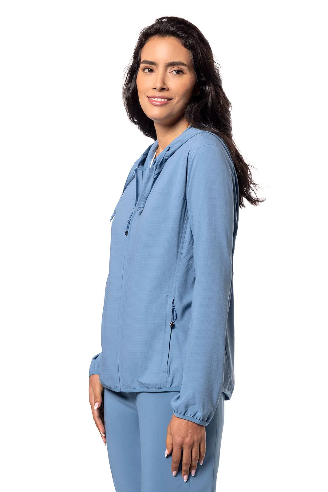 Women's Arcadian Packable Sunblock Jacket | Blue Dusk