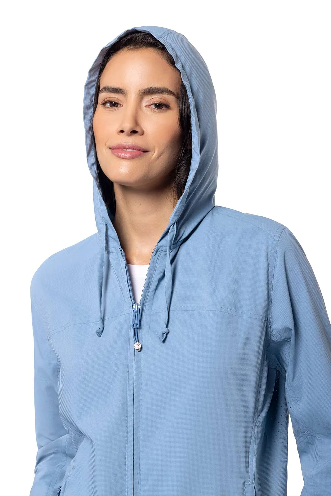 Women's Arcadian Packable Sunblock Jacket | Blue Dusk