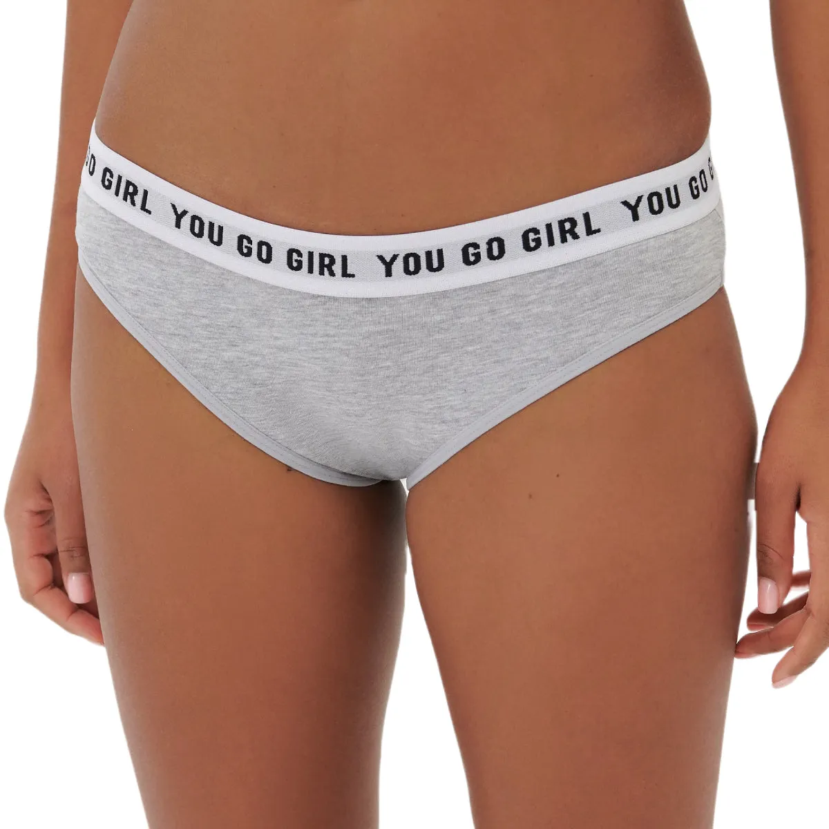 Womens Flexible Waistband Premium Cotton Bikini Panty